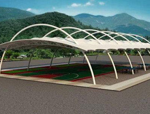 吉林膜結(jié)構(gòu)車棚安裝注意事項