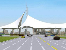 吉林膜結(jié)構(gòu)停車棚的優(yōu)點